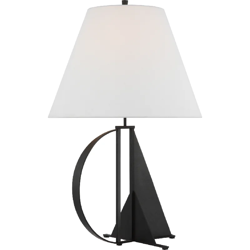 ceramic table lamps with hand painted designs for an artistic touchAuxerre Large Blacksmith Table Lamp