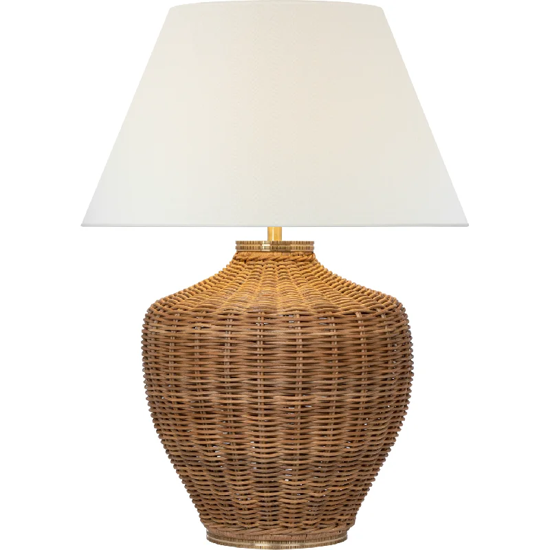 marble table lamps with a luxurious veined pattern for high end decorEvie Large Table Lamp