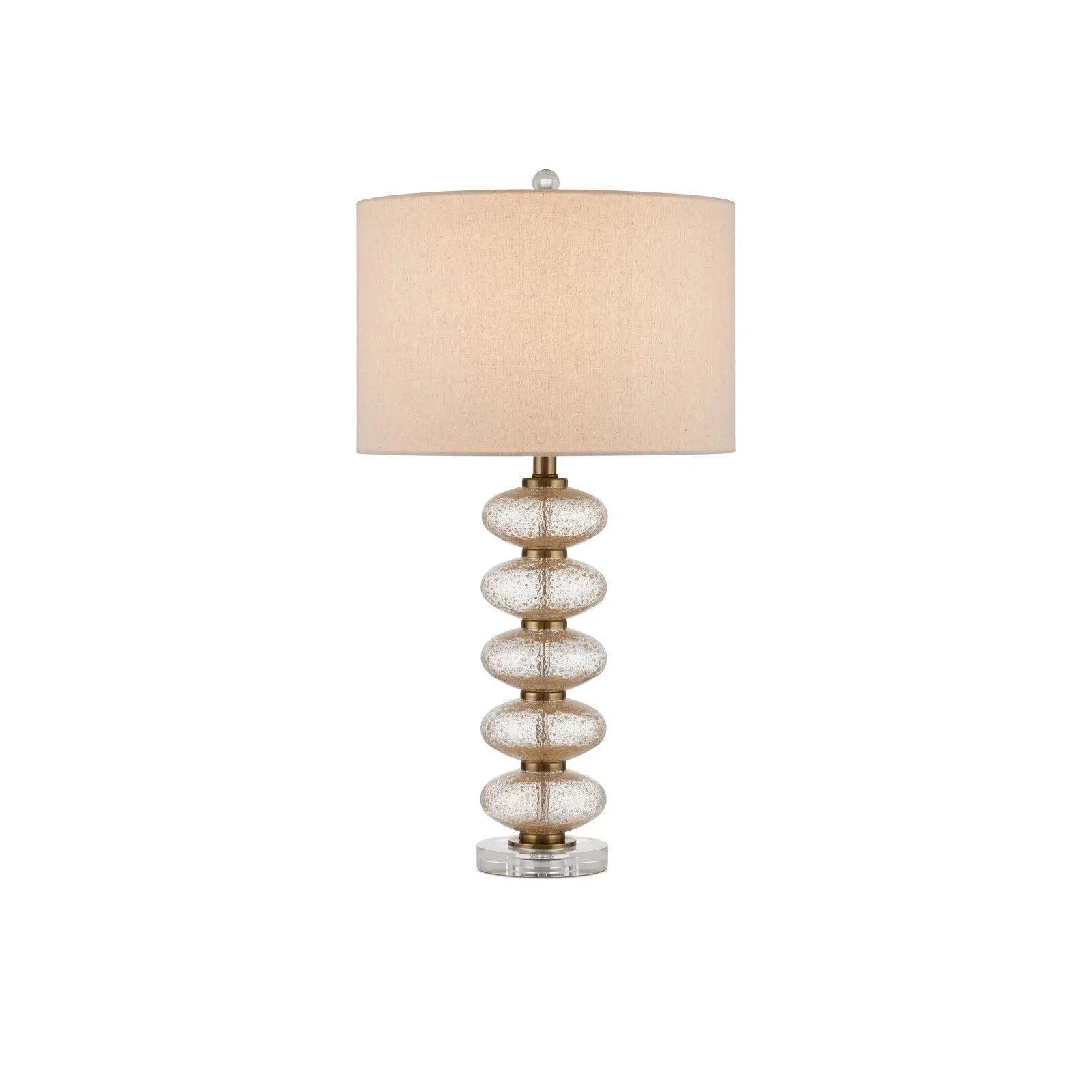 leather table lamps with a distressed texture for a rugged charmZebulon Glass and Metal Gold Table Lamp