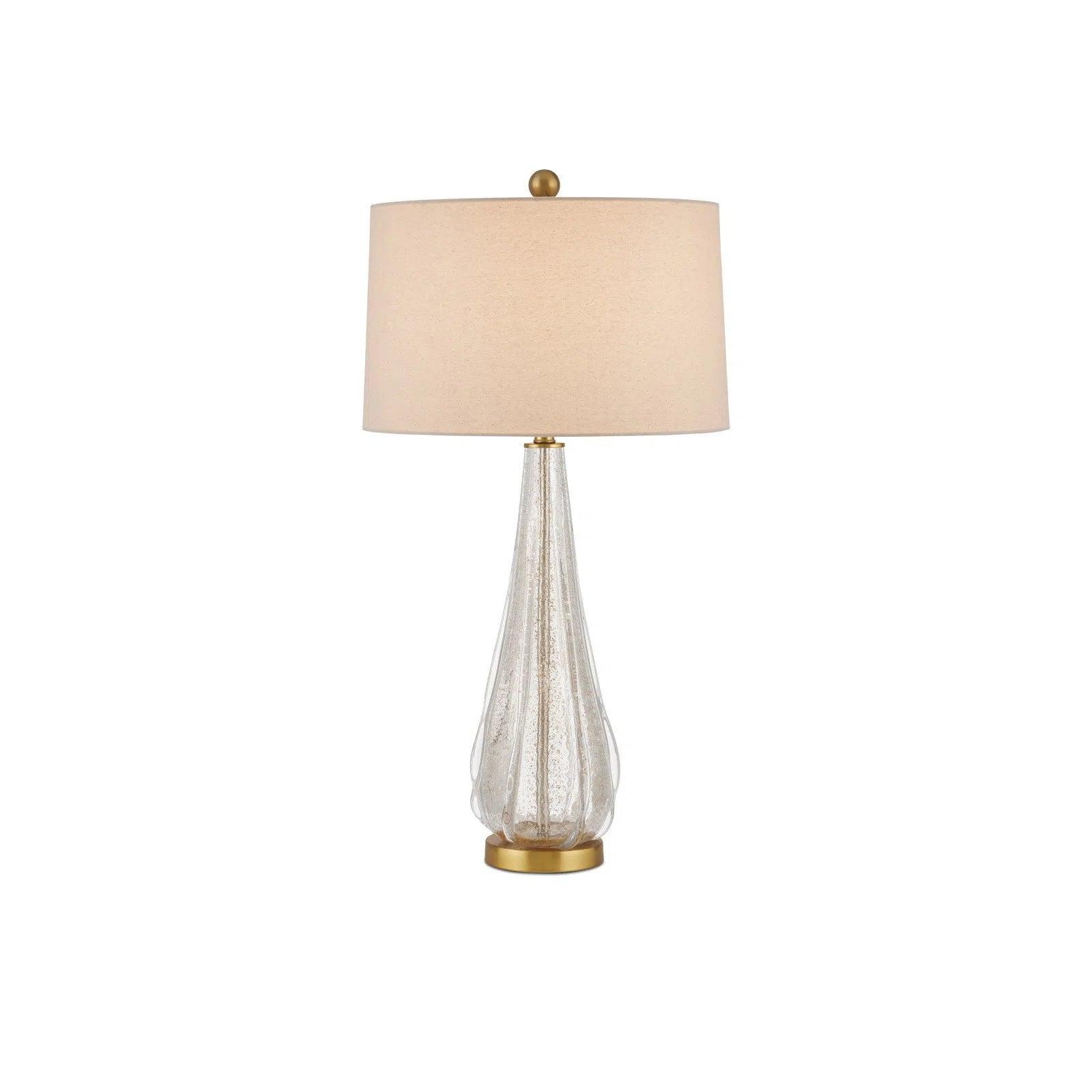 art deco table lamps with geometric shapes for a retro touchZyphyrine Glass and Metal Gold Table Lamp